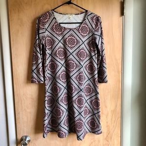 Nine Britton Boho Kaleidoscope Dress Size XS